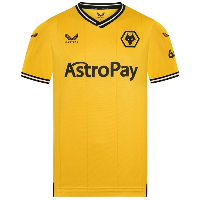 ORIGINAL WOLVERHAMPTON WANDERERS 23/24 HOME SHIRT JERSEY bola pria