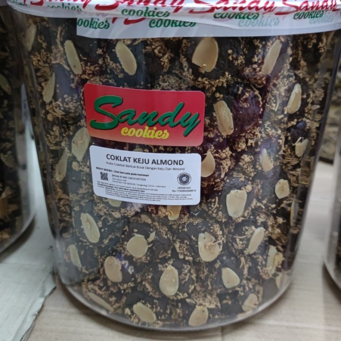 

Coklat Keju Almond Toples besar