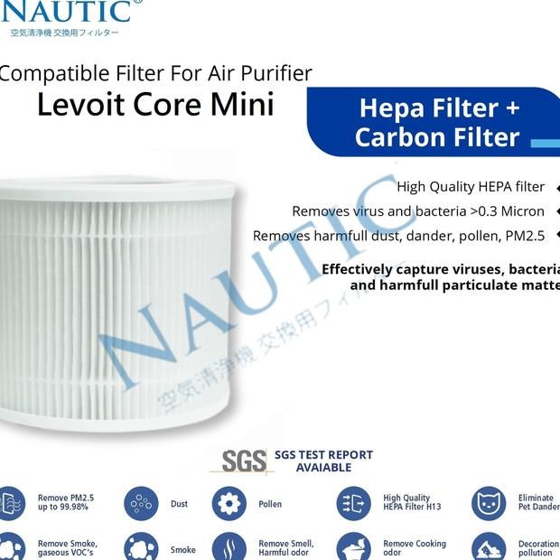 Hepa Levoit Core Ni Detop Air Purifier