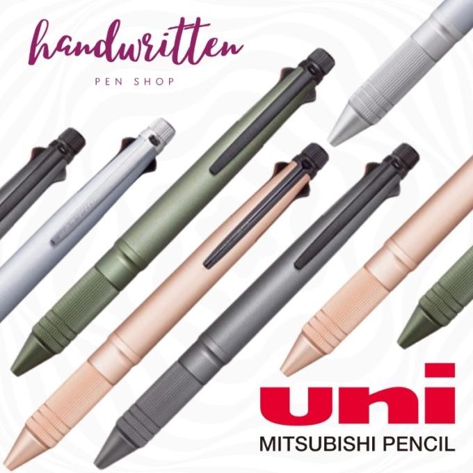 

UNI JETSTREAM MULTIFUNCTION 4&1 METAL BALLPOINT PEN/ MECHANICAL PENCIL