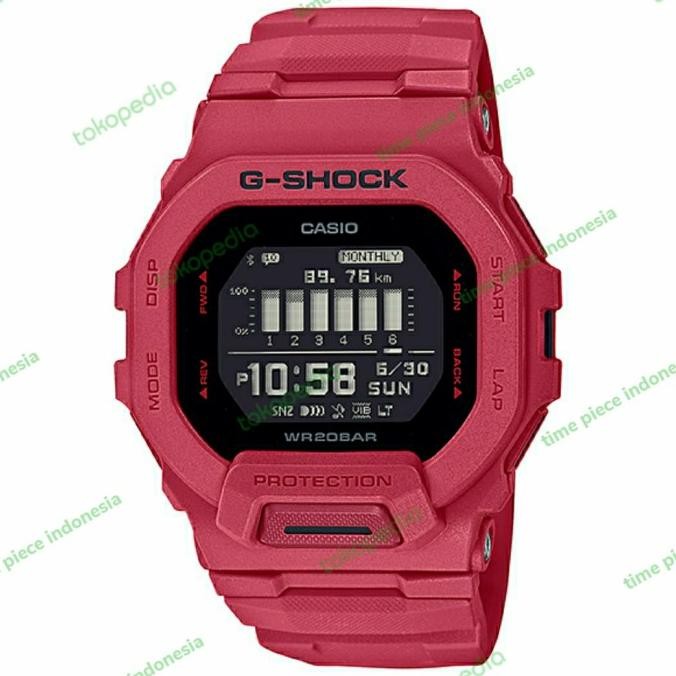 Casio G-Shock GBD-200RD-4DR / GShock GBD200RD-4 Original & Garansi Terlaris