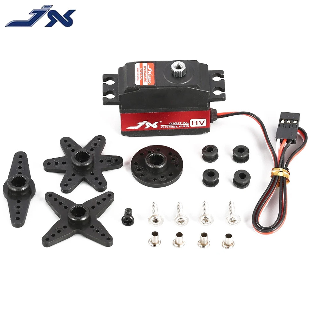 SMOON JX PDI-HV2546MG 25g 6.0-7.4V Metal Gear Coreless Digital Tail Servo With Gyro For 450 500 Heli