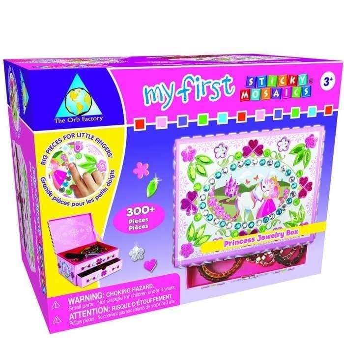 

My First Sticky Mosaics Princess Jewelry Box