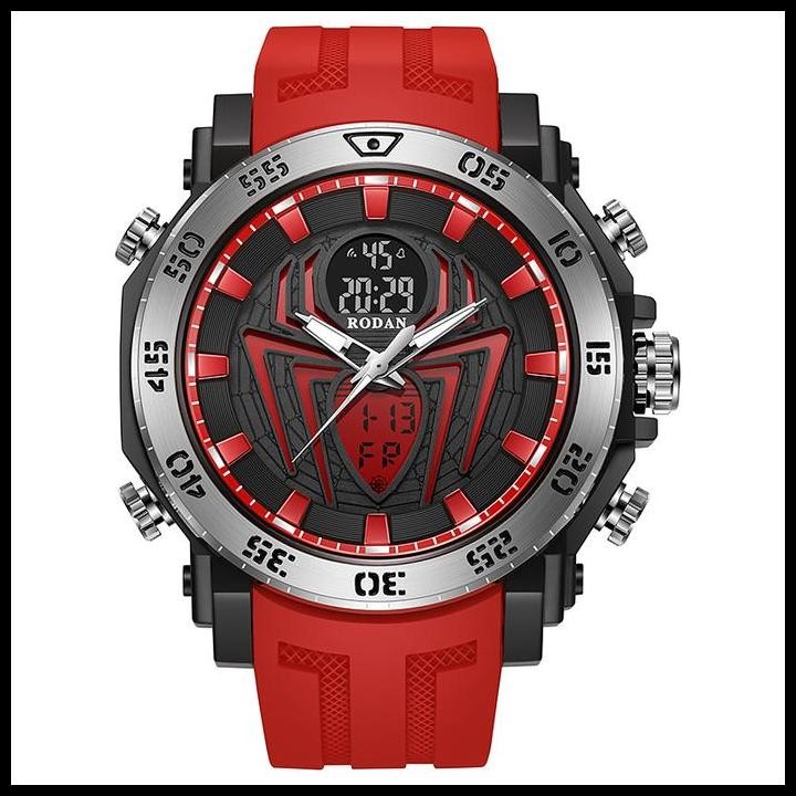 Terlaris Rodan 8004 (Special Ramadhan Gratis 1 Jam Tangan Sport) Jam Tangan Sport Water Resistant 3 
