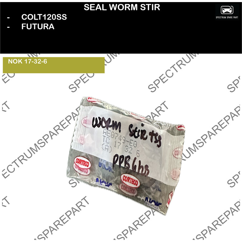 SEAL WORM STIR COLT120SS - FUTURA NOK 17-32-6
