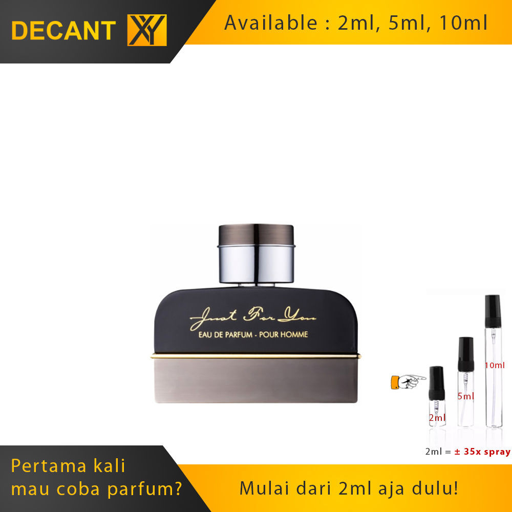 Decant Parfum Armaf Just For You Pour Homme Men 2ml 5ml 10ml