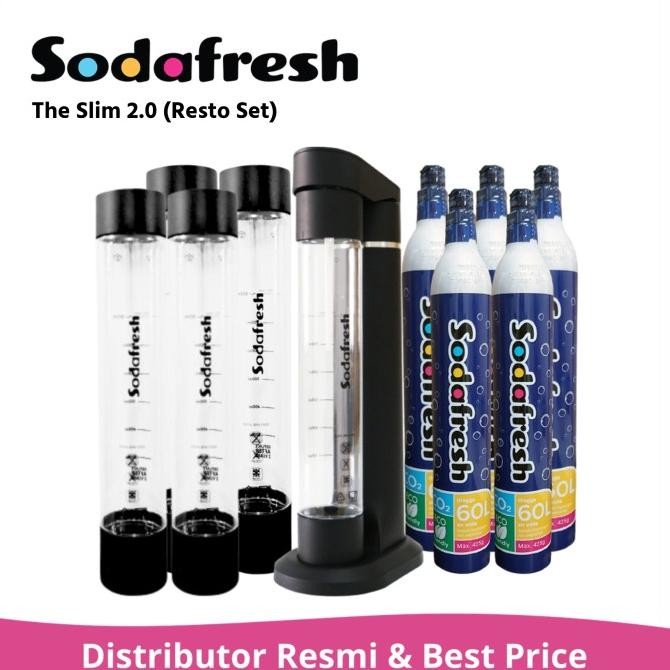 

The Slim 2.0 Resto Set - Black (By Sodafresh)