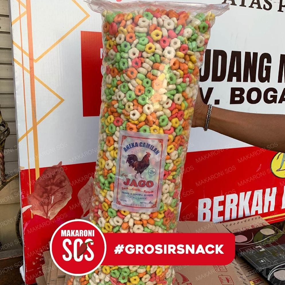 

VIRAL Pilus Sakura Alen Alen 1KG Warn Warni Gurih Renyah fgh-56