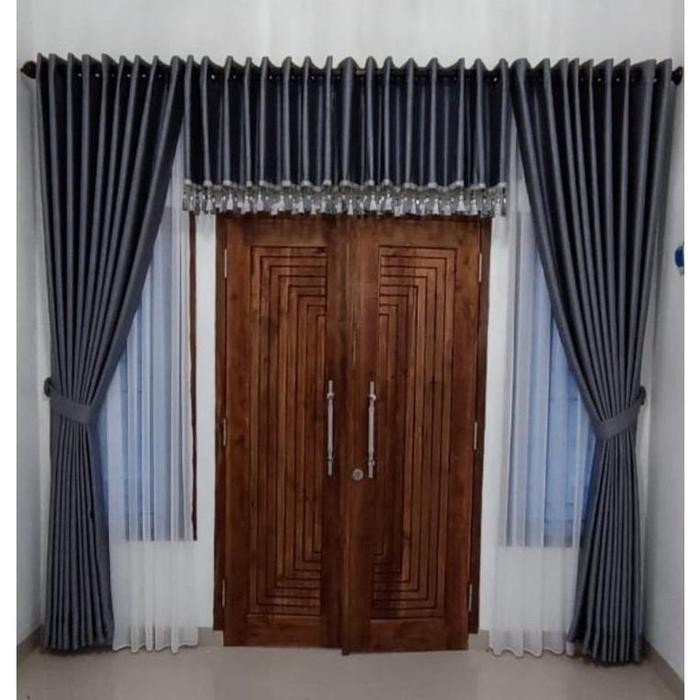 (SATU SET) GORDEN BLACKOUT PONI SATU SET SERAT AYURA GLOSSY