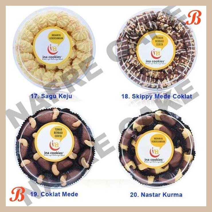 

| NS | INA COOKIES KUE KERING / KASTENGEL / NASTAR / PUTRI SALJU CHEESE KRESS