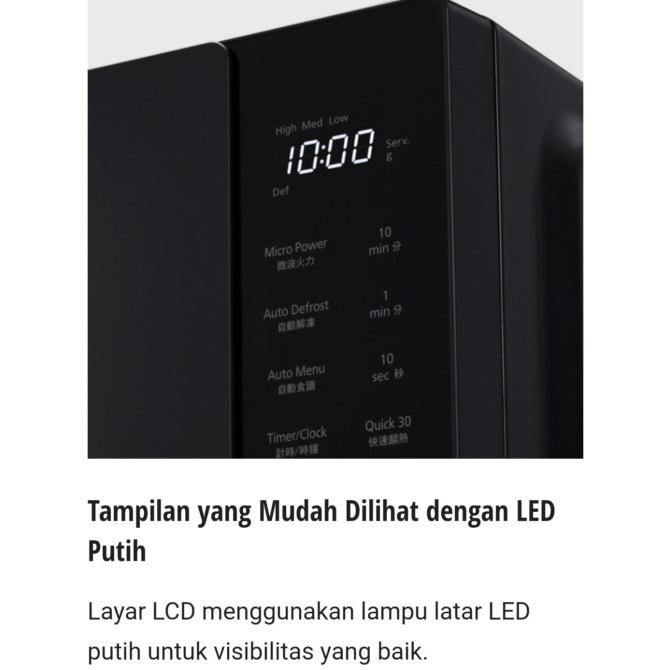 Promo Microwave Panasonic Nn-St32Hm / Panasonic Nn St32Hm 25Liter Low Watt