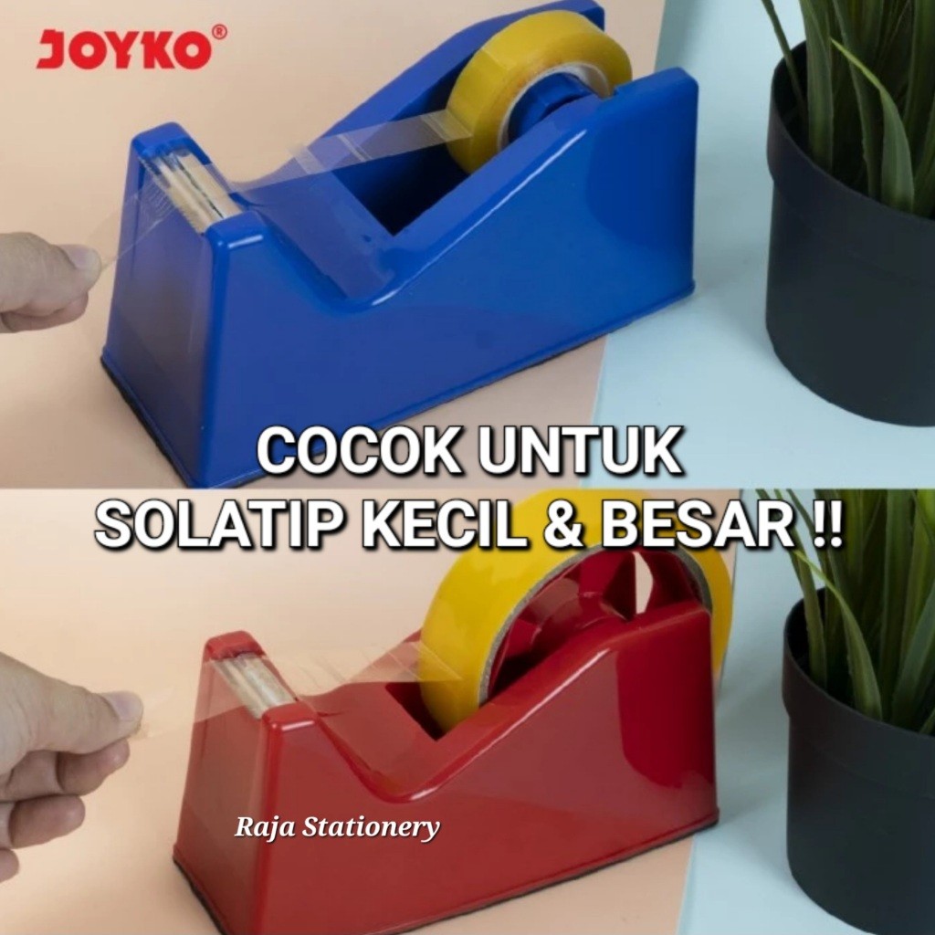 

Joyko Tape Dispenser Tempat Alat Potong Solatip Isolasi Selotip Lakban TD-103 RAJA BIG BOX