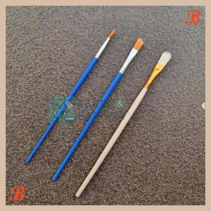 

| NS | KUAS BULU KUAS NASTAR FONDANT BRUSH PAINTING BRUSH ICING KUAS GAMBAR