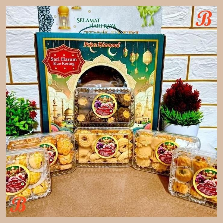 

| NS | PAKET KUE KERING LEBARAN PARCEL PUTRI SALJU NASTAR KACANG ENAK THR