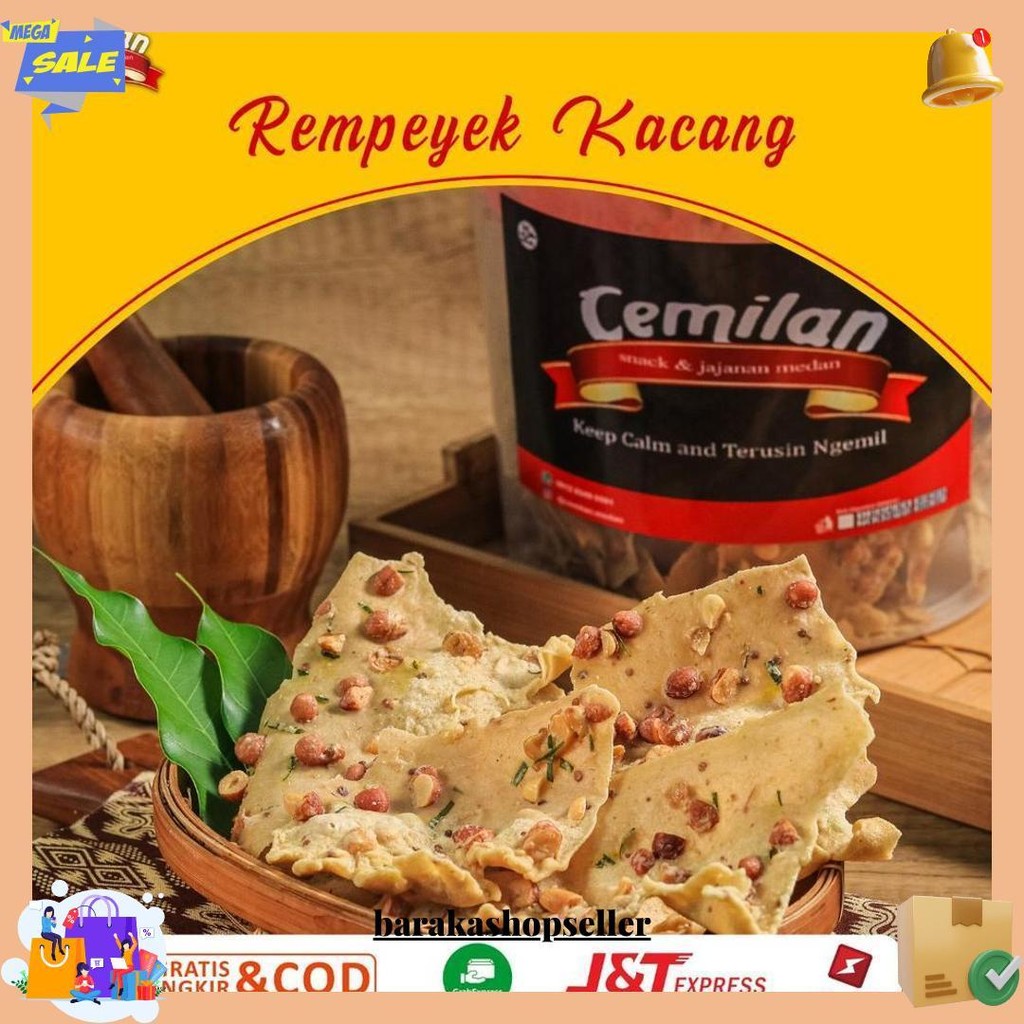 

Rempeyek Kacang / Peyek Kacang Cod