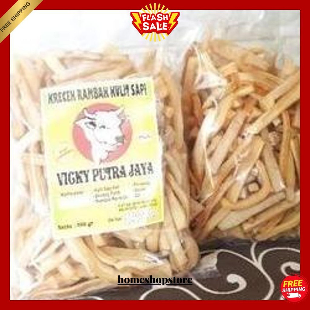 

Produsen Krecek Kulit Sapi ( Rambak ) 500 Gram Original Produk