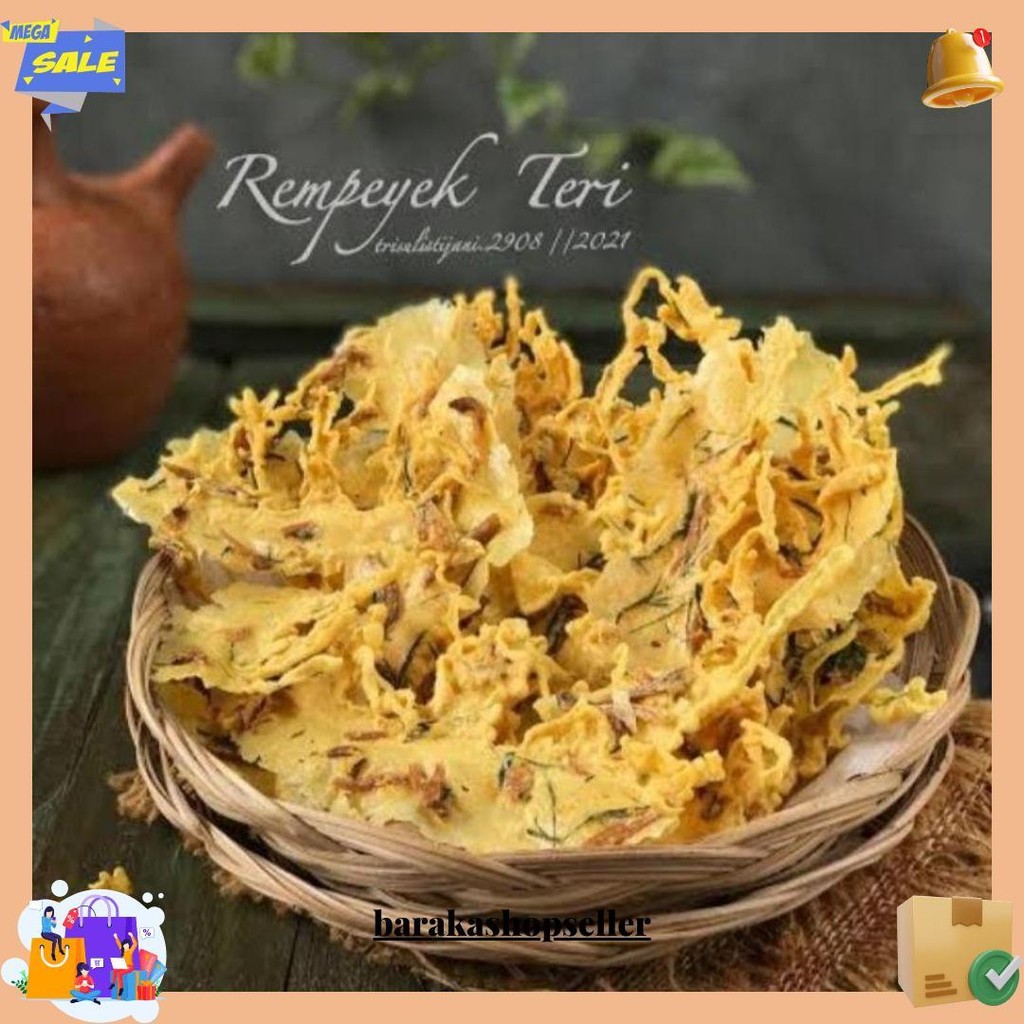 

Keripik Peyek Kacang Dan Teri Terlaris
