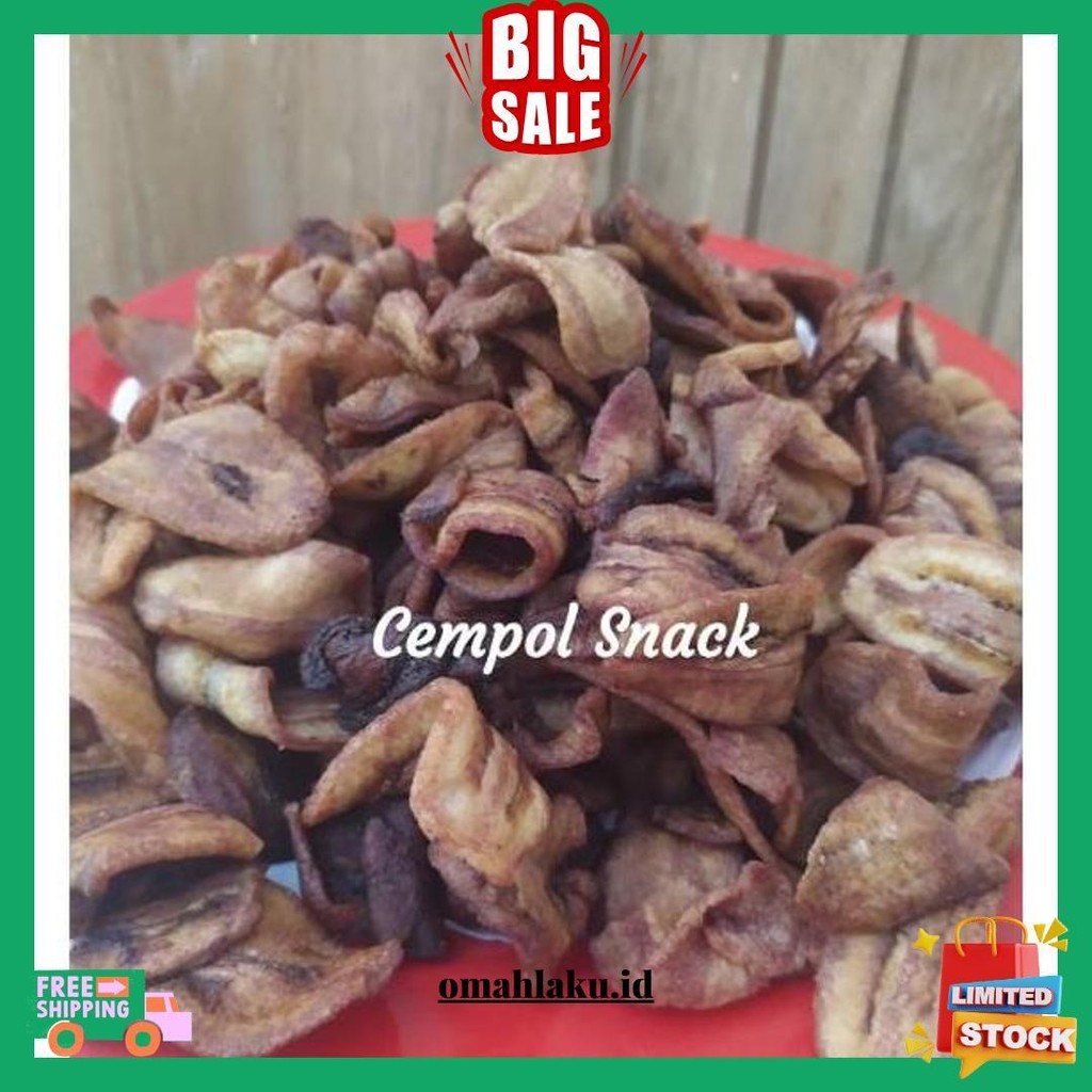 

[ 1Kg ] Keripik Sale Pisang Kering Wenaaaak Endull Manis Gratis Ongkir