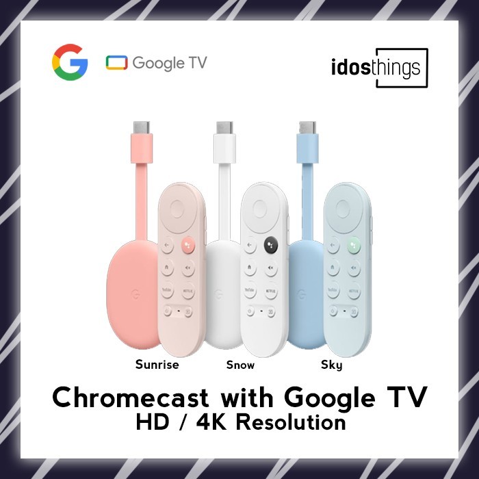 Google Chromecast / Chrome Cast 4 with Google TV