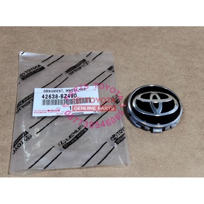 Dop Roda Tutup As Roda Velg Calya Agya Asli Original 42638-Bz490 Terlaris