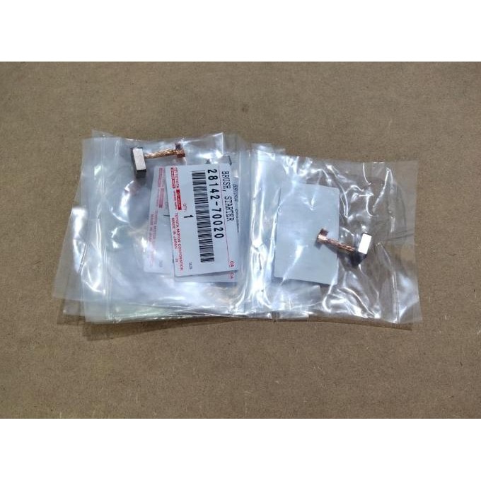 Carbon Brush Dinamo Starter Kijang Kapsul Innova Diesel Altis Vios Ori Terlaris