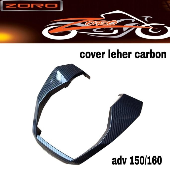 Cover Body Leher Adv 150 / Adv 160 New (Garnish Upper Inner) Carbon Zoro