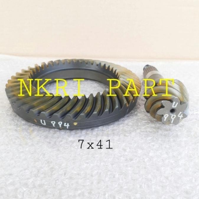 GEAR SET CRWON WHELL GIGI GARDAN 7X41 RUSH TERIOS ORIGINAL QUALITY TERBAIK