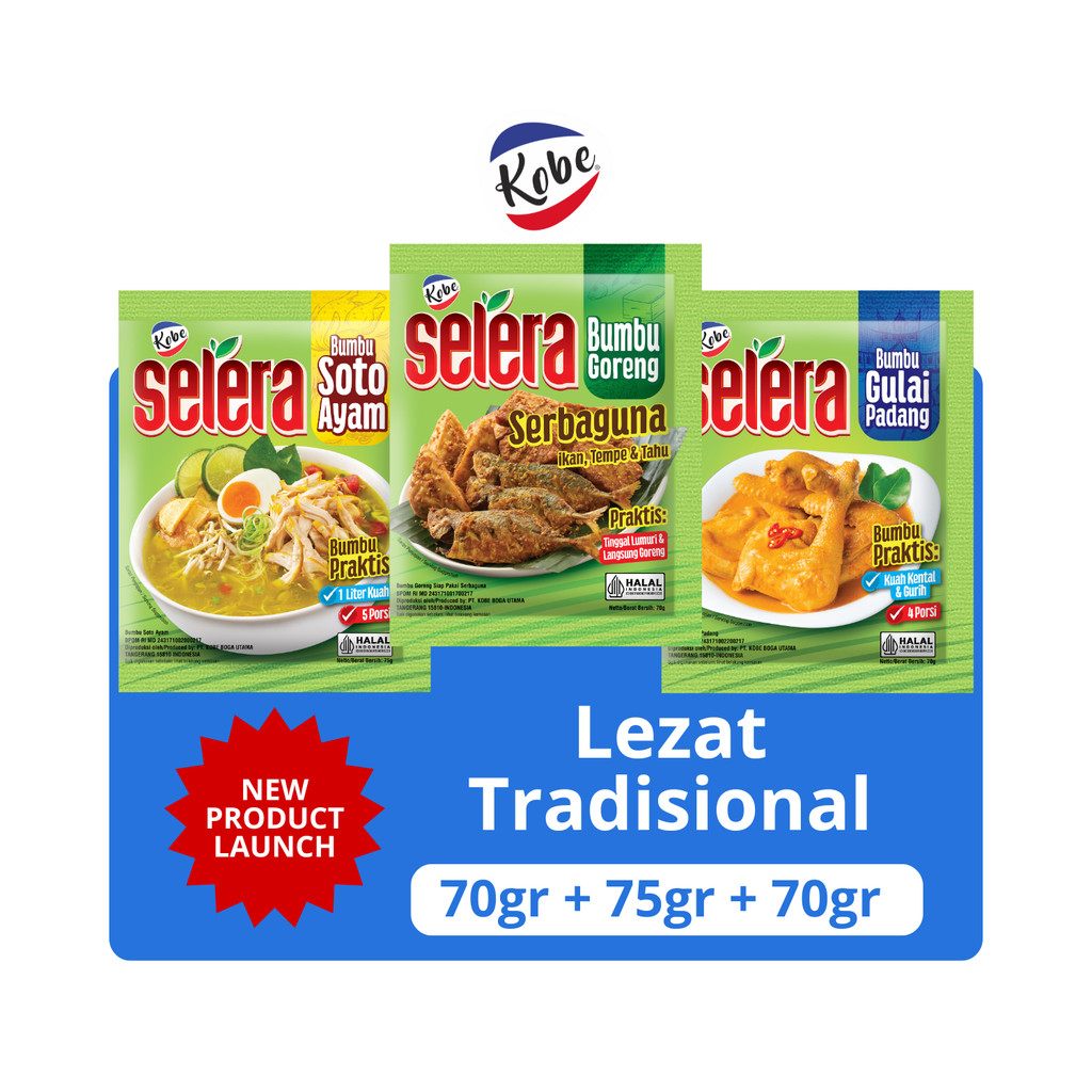 

Paket Bumbu Baru Kobe 2: Lezat Tradisional