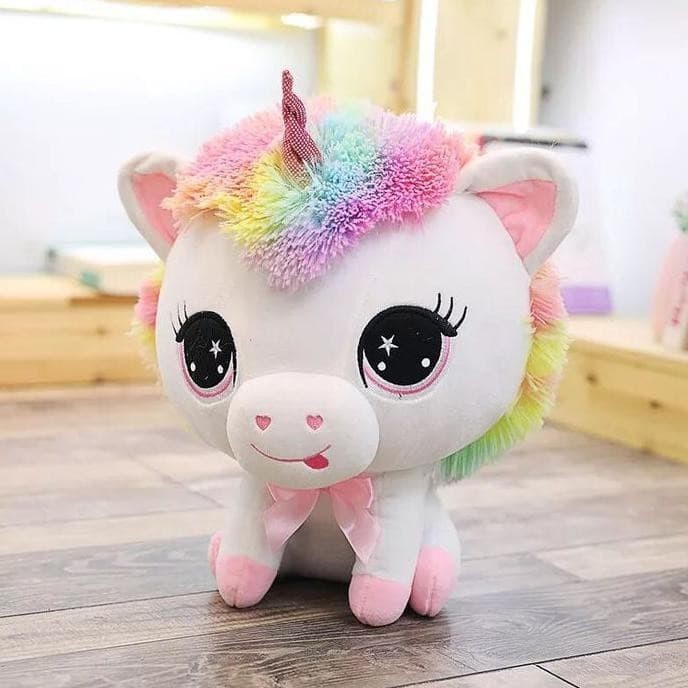 BONEKA UNICORN RAINBOW