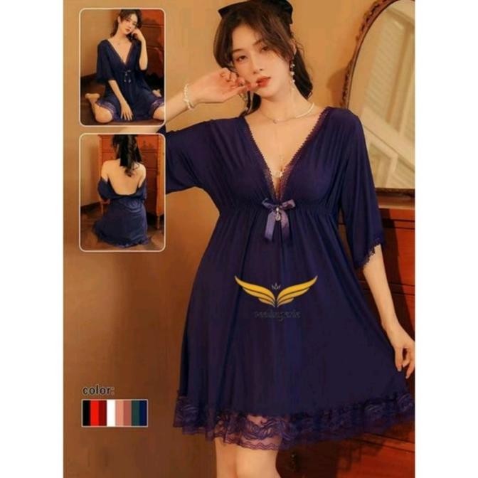 

Daster Jumbo Lingerie Sexy/ Adem Original