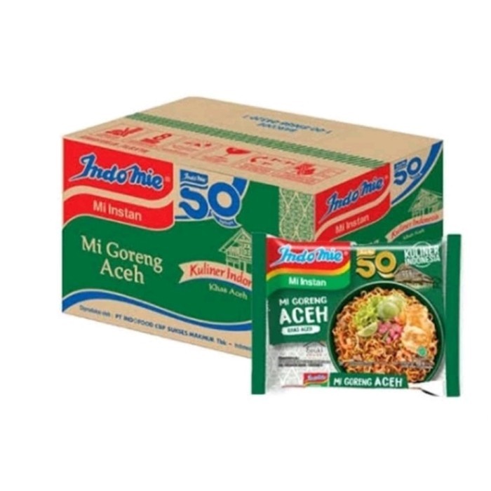 

PROMO MIE / PASTA / Indomie Goreng Aceh 1 Dus = 40 Pcs NON COD