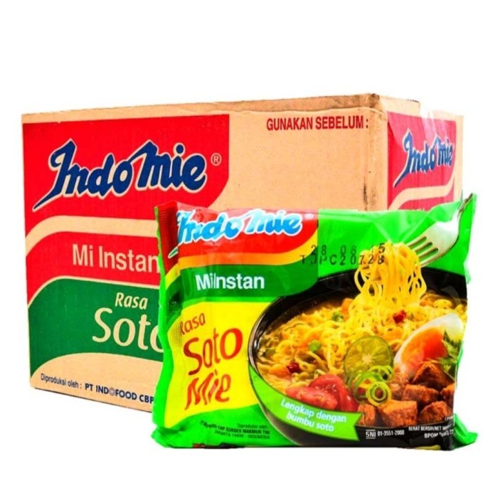 

PROMO MIE / PASTA / INDOMIE GORENG SOTO DUS 70 GR X 40 PCS NON COD