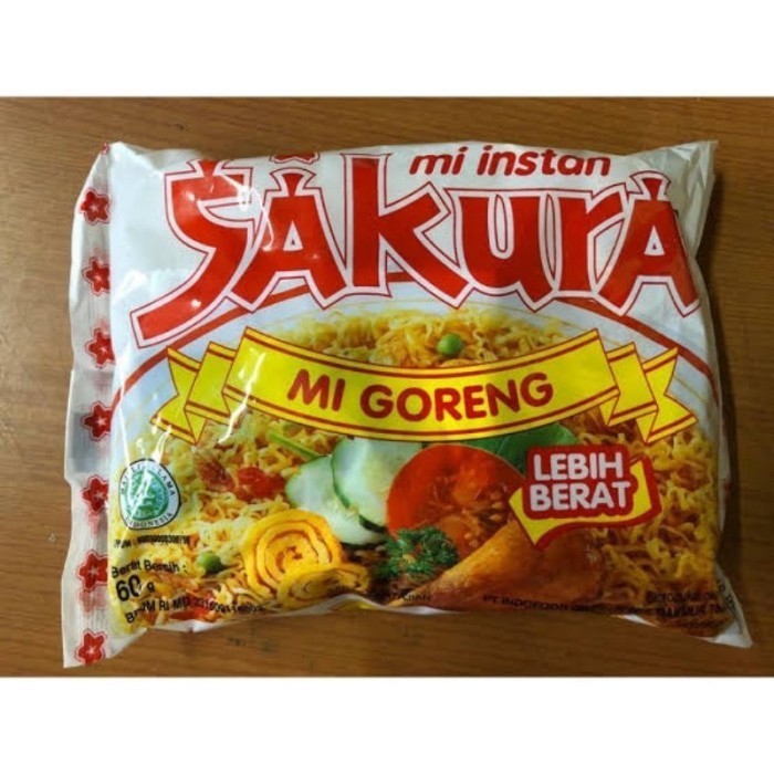

PROMO MIE / PASTA / mie sakura goreng 1 dus instan NON COD