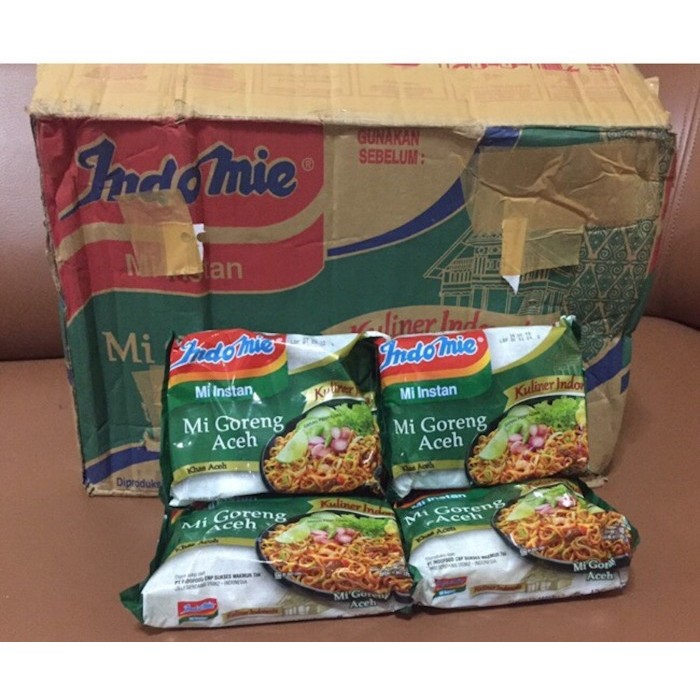 

PROMO MIE / PASTA / Indomie rasa Mie Goreng Aceh Limited Edition 1 DUS NON COD