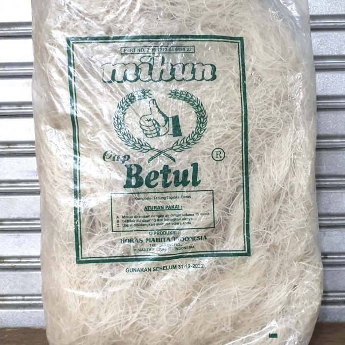 

PROMO MIE / PASTA / Bihun Cap Betul/jempol 5,3kg NON COD