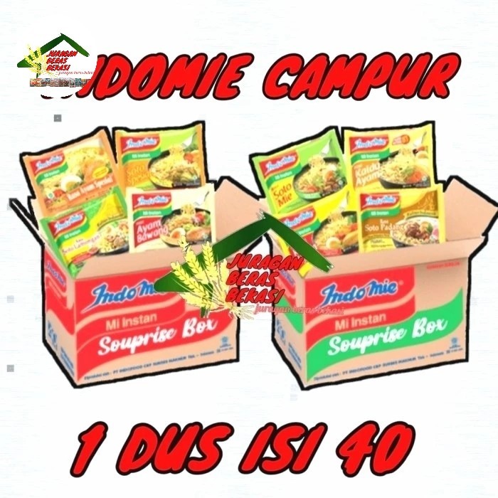 

PROMO MIE / PASTA / INDOMIE SOUPRISE BOX 1 DUS ISI 40 NON COD