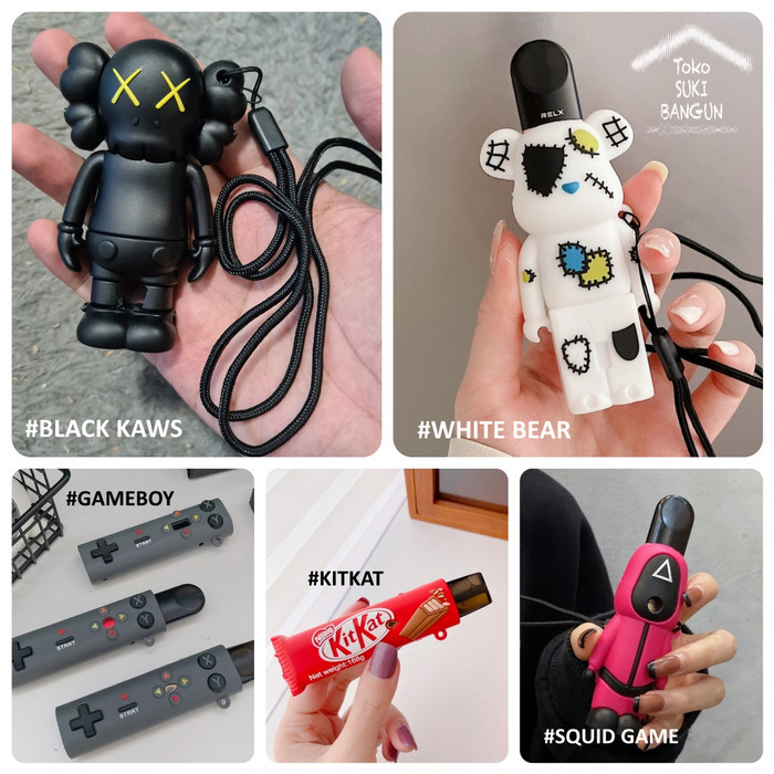 Case RELX Classic Infinity Phantom Gen 1 4 5 Rubber CARTOON RLX-004