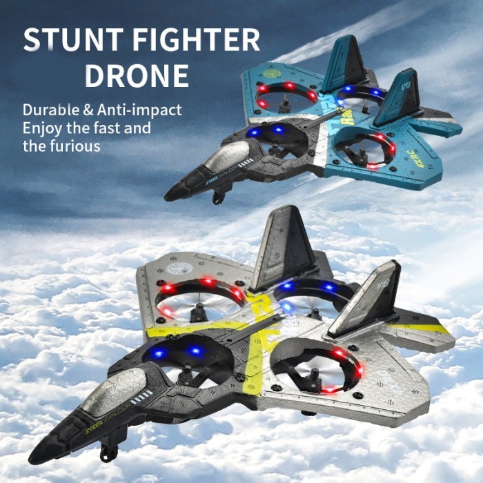 Mainan Pesawat Jet Tempur Remote Control Rc Airplane Drone