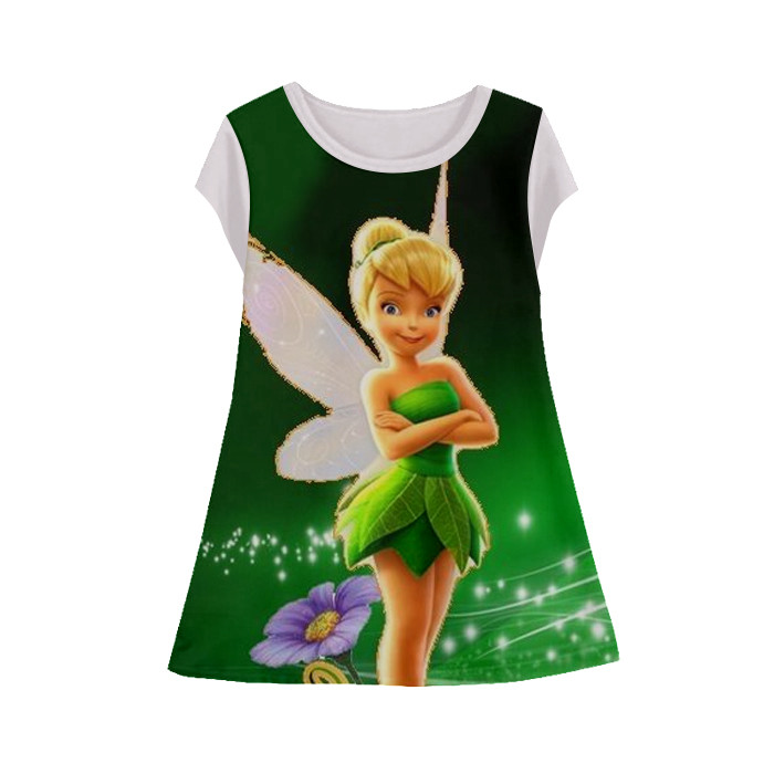 Dress Anak Tinkerbell Tunik-Tinkerbell-5-designWD - Gudang Dress 3D