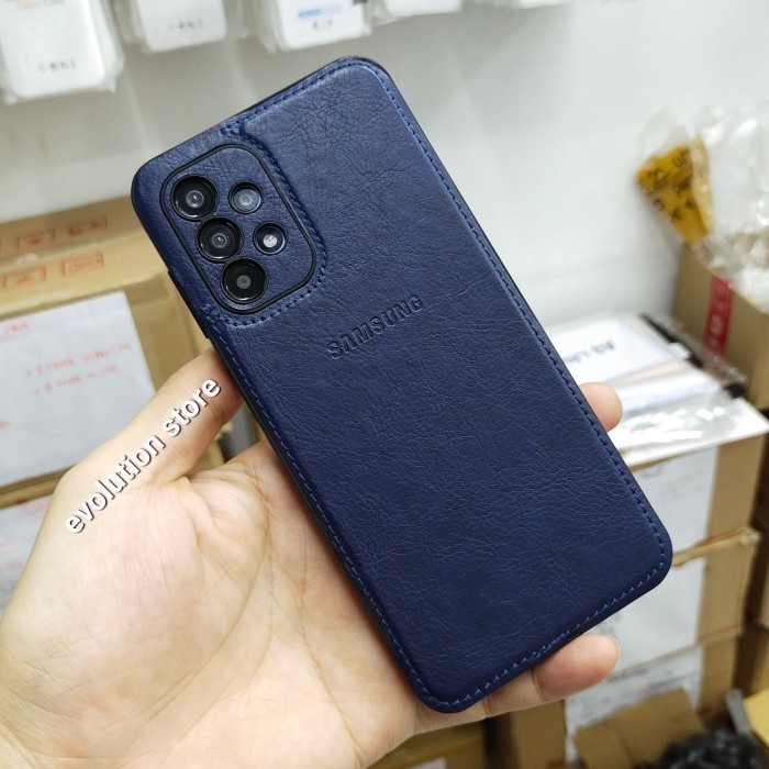 Samsung A23 A 23 soft case Leather cover