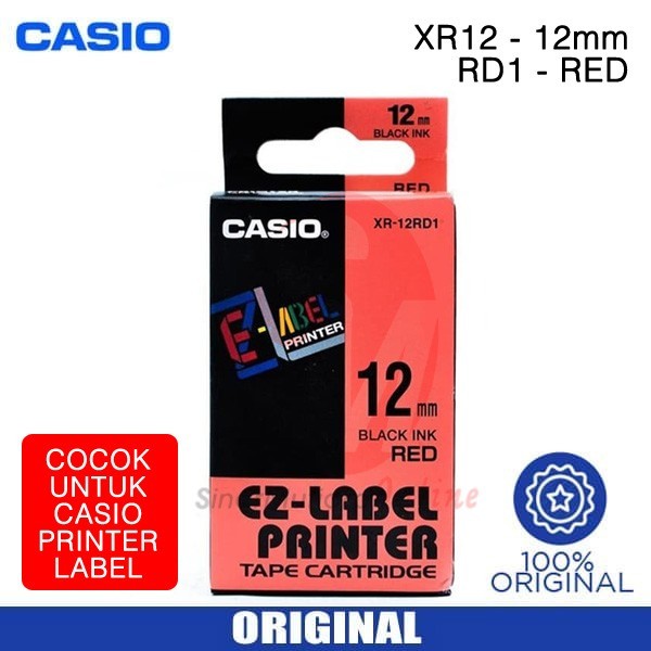 

PITA LABEL CASIO XR 12 - 12MM ALL COLOR