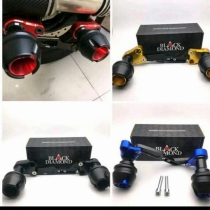 Jalu knalpot black diamond Nmax Xmax Pcx Aerox