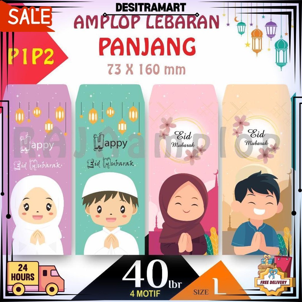 

Baru Raja Amplop [40 Lbr - Kids P1P2] Angpao Thr Lebaran Idul Fitri Panjang D Ramadhan Sale