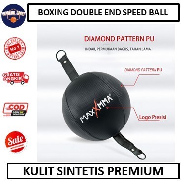 MaxxMMA Boxing Double End Speed Ball (SD01) - BELADIRI - KNUCKLE