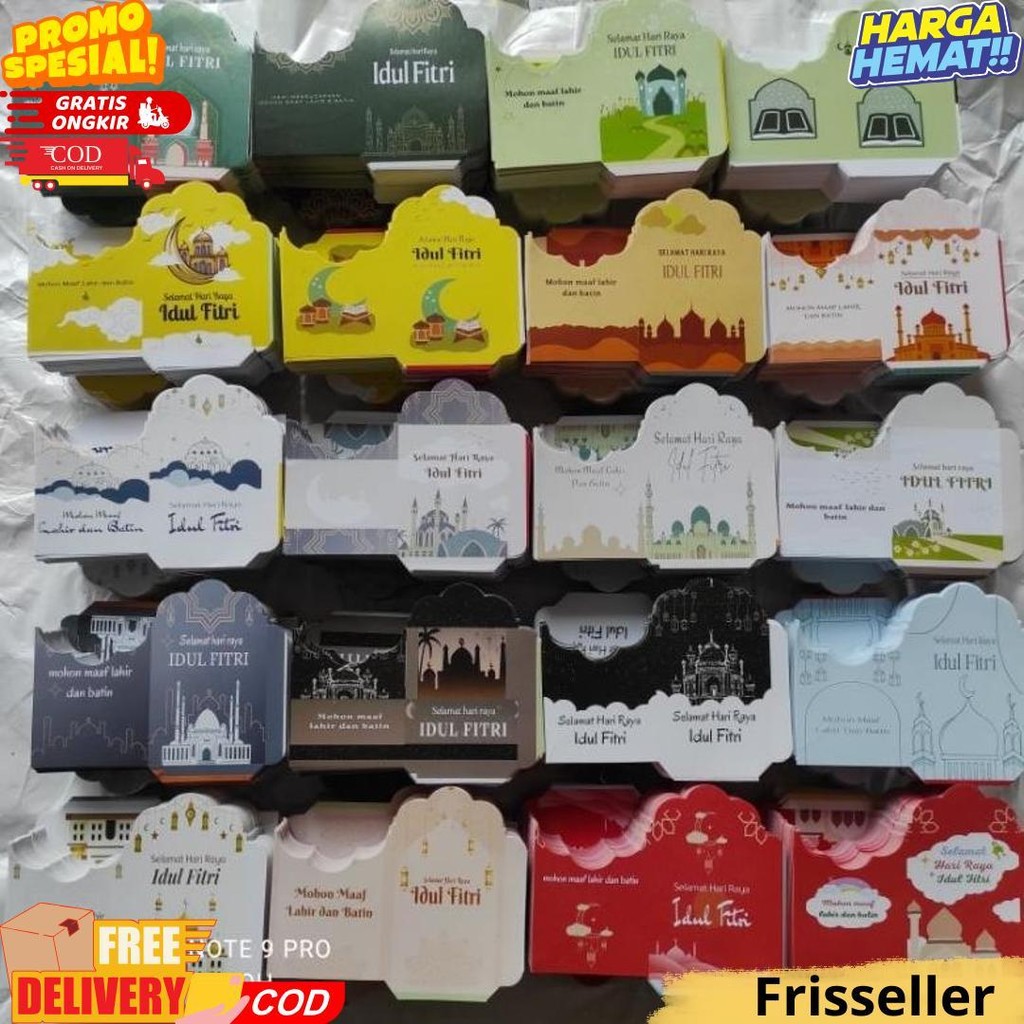 

[ 1Kg Isi 1000 Lembar]Amplop Lebaran Ukuran Medium 7X11,5 (Bisa Cod) D Gratis Ongkir