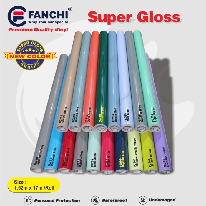 

Sale Sticker Premium Super Glossy Ii Fanchi 50Cm (Rol)