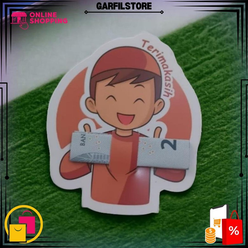 

(Isi 10 Pcs) Amplop Lebaran /Amplop Karakter /Amplop Karakter Idul Fitri/Amplop Angpao Uang Diselip D Best Seller