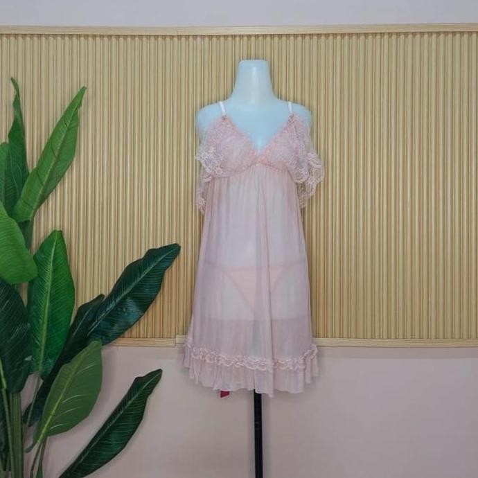 

Bossexy-Lingerie Premium 499 Jumbo/Lingerie Set/Baju Tidur Jumbo Original