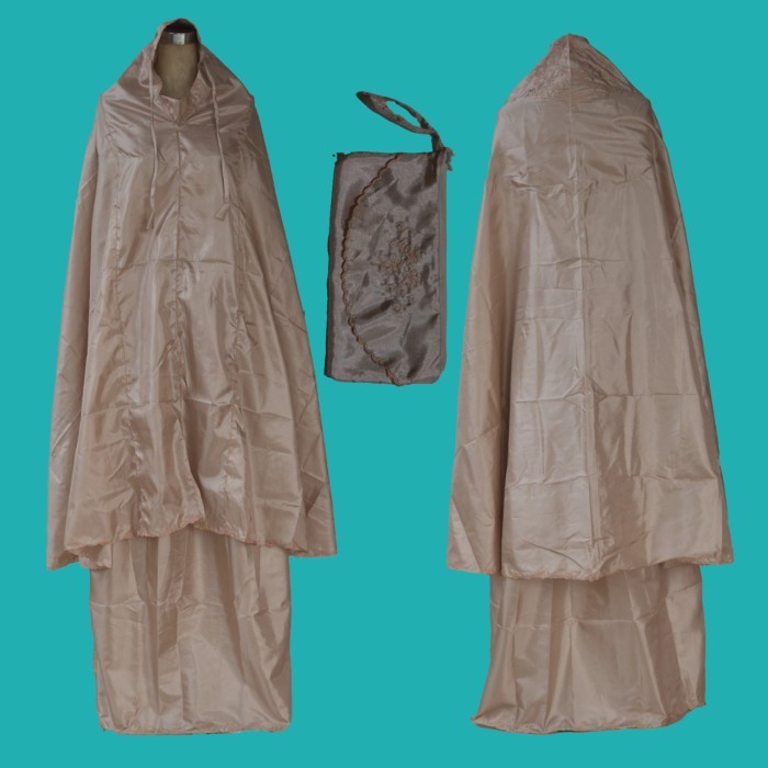 Mukena Bordir Abutai Premium Mukena Traveling Pola Butik Ukuran Jumbo