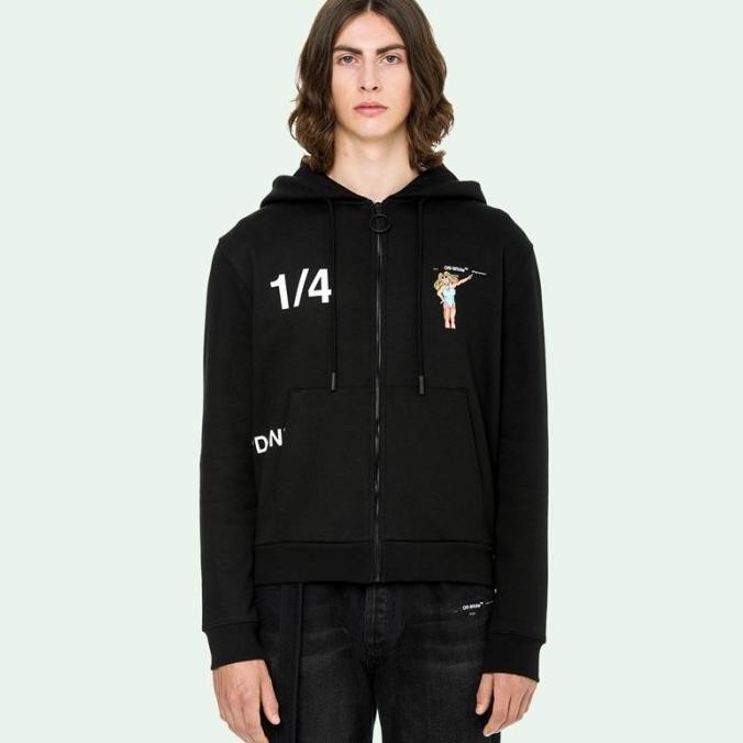 Grosir Off White Dondi Woman Zip Jaket Hoodie 100% Original